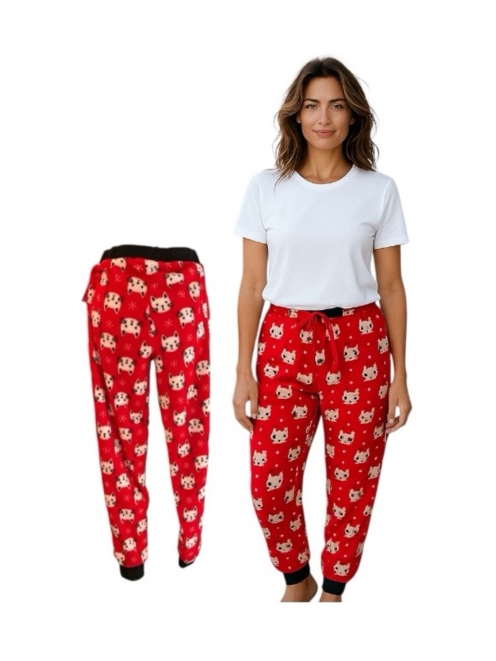 Pillow Talk Cat Cozy Pajamas
